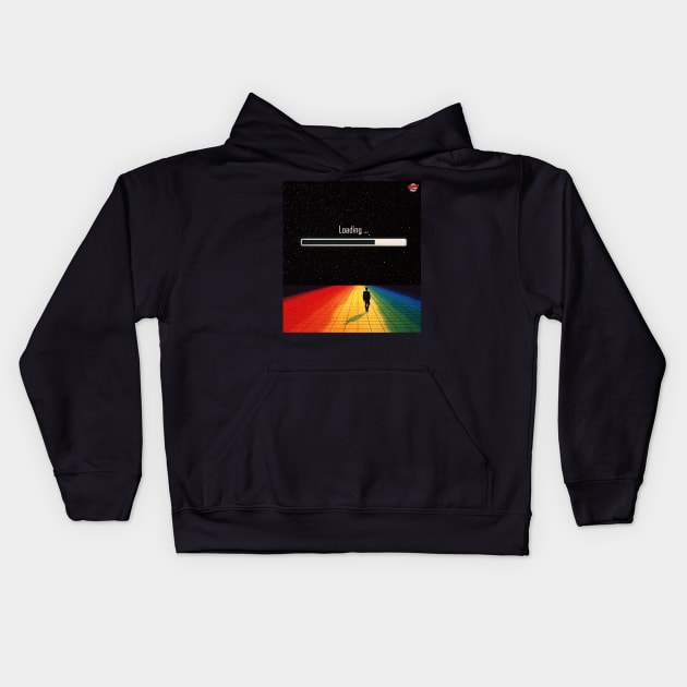 Loading Kids Hoodie by visionofbrain